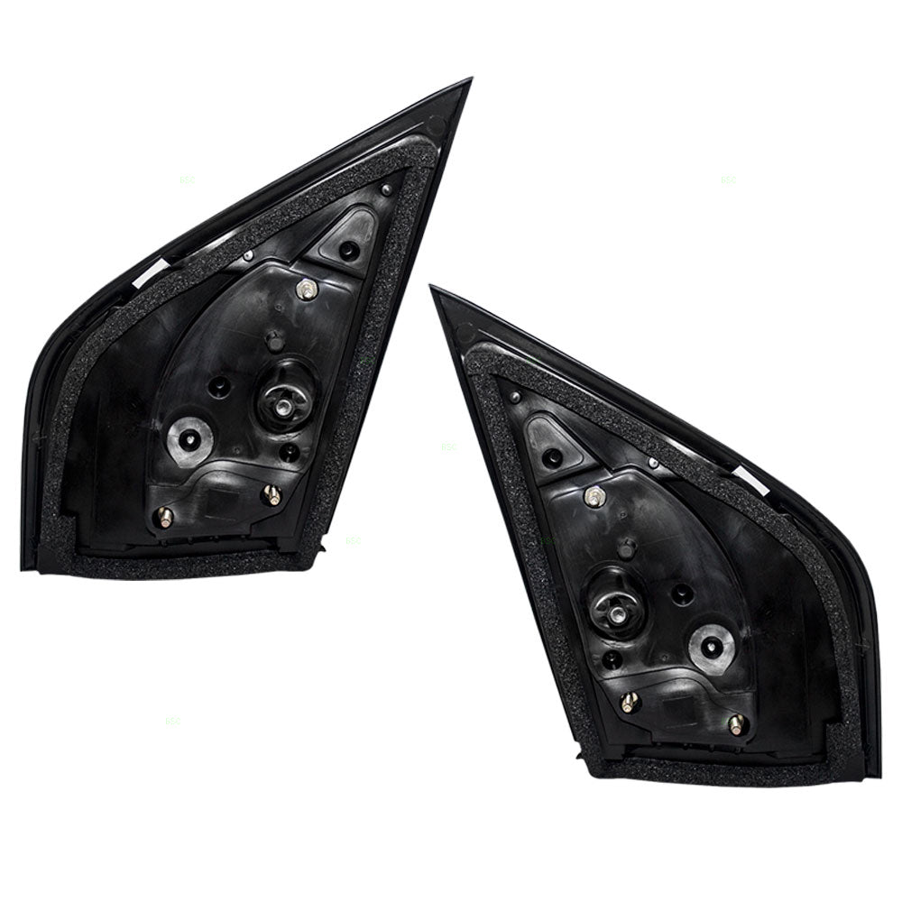 Driver and Passenger Manual Remote Side View Mirrors Compatible with 07-12 Sentra 96302-ET00E 96301-ET00E