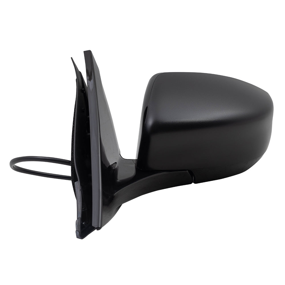 BROCK Power Mirror Compatible with 2016-2018 Maxima Drivers Side Left View Textured Black 963029DD1A 96302-9DD1A