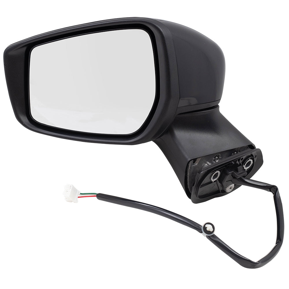 Brock Drivers Power Side View Mirror for 15-18 Versa Note Left Replacement fits 96302-9MB0A 96366-9KK0A 963029MB0A 963669KK0A