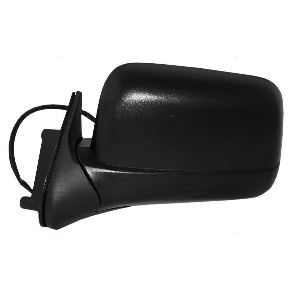 Drivers Power Side View Mirror Textured Compatible with 98-04 Frontier 96302-3S500