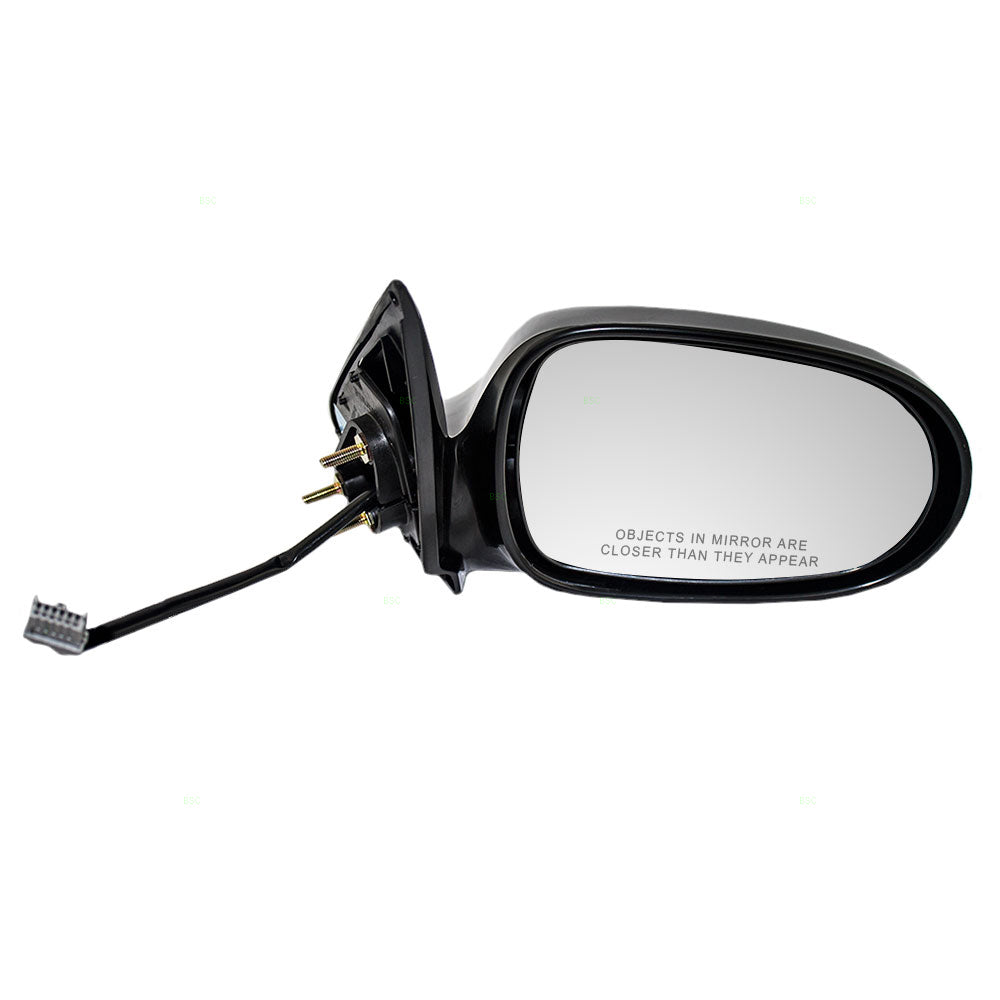 Passengers Power Side View Mirror Ready to Paint Compatible with 00-06 Sentra 963015M000