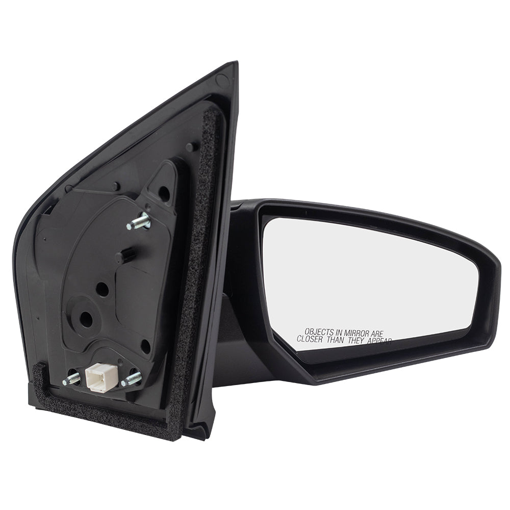 Brock Driver and Passenger Power Side View Mirrors Ready-to-Paint Replacement for 96302ET01E 96301ET01E