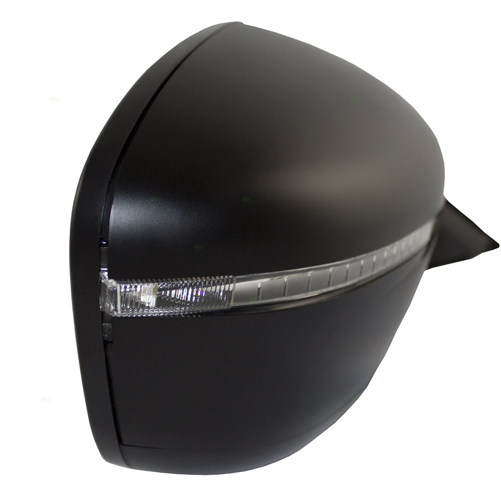 Passengers Power Side View Mirror w/ Signal Compatible with 14-16 Rogue US 96301-4BA0A NI1321254