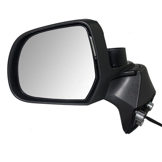 Replacement Drivers Power Side View Mirror Ready-to-Paint Compatible with 2014 Versa 96302-3WC0B