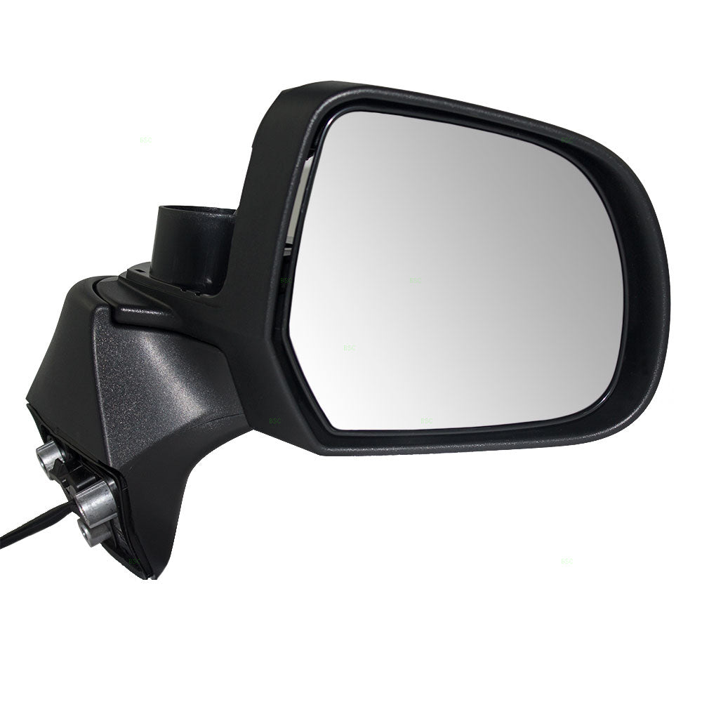 Replacement Passengers Power Side View Ready-to-Paint Mirror Compatible with 2014 Versa Note 96301-3WC0B