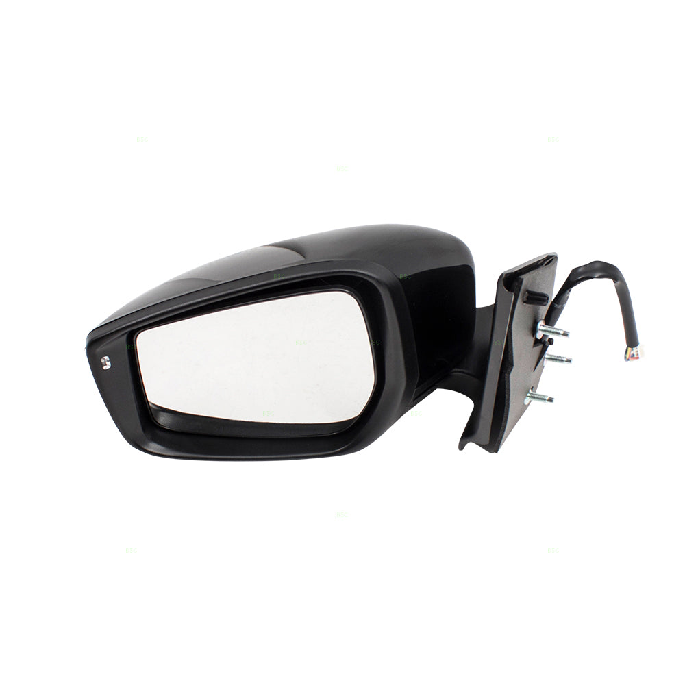 Drivers Power Side View Left Mirror Heated w/ Signal Compatible with 15-17 Versa Sedan 963029KK0B 963749KK1H