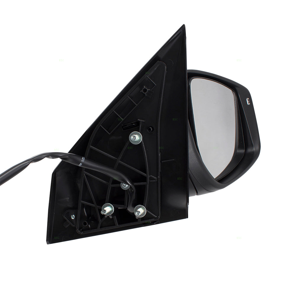 Replacement Passengers Power Side View Right Mirror Heated w/ Signal Compatible with 2015-2017 Versa Sedan 963019KK0B 963739KK1H