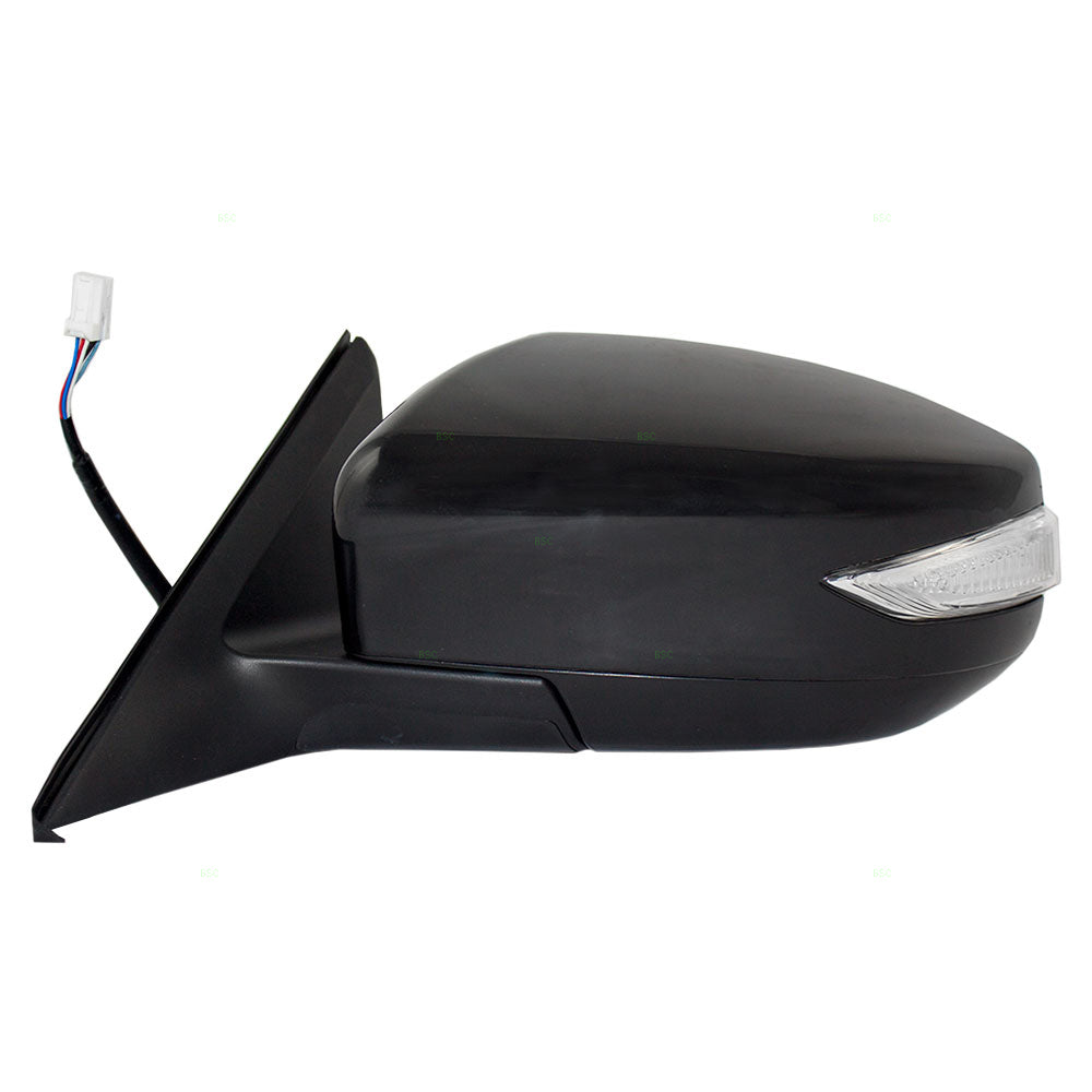 Drivers Power Side View Mirror Heated Signal Ready-to-Paint Compatible with 13-17 Altima Sedan 96302-3TH3A