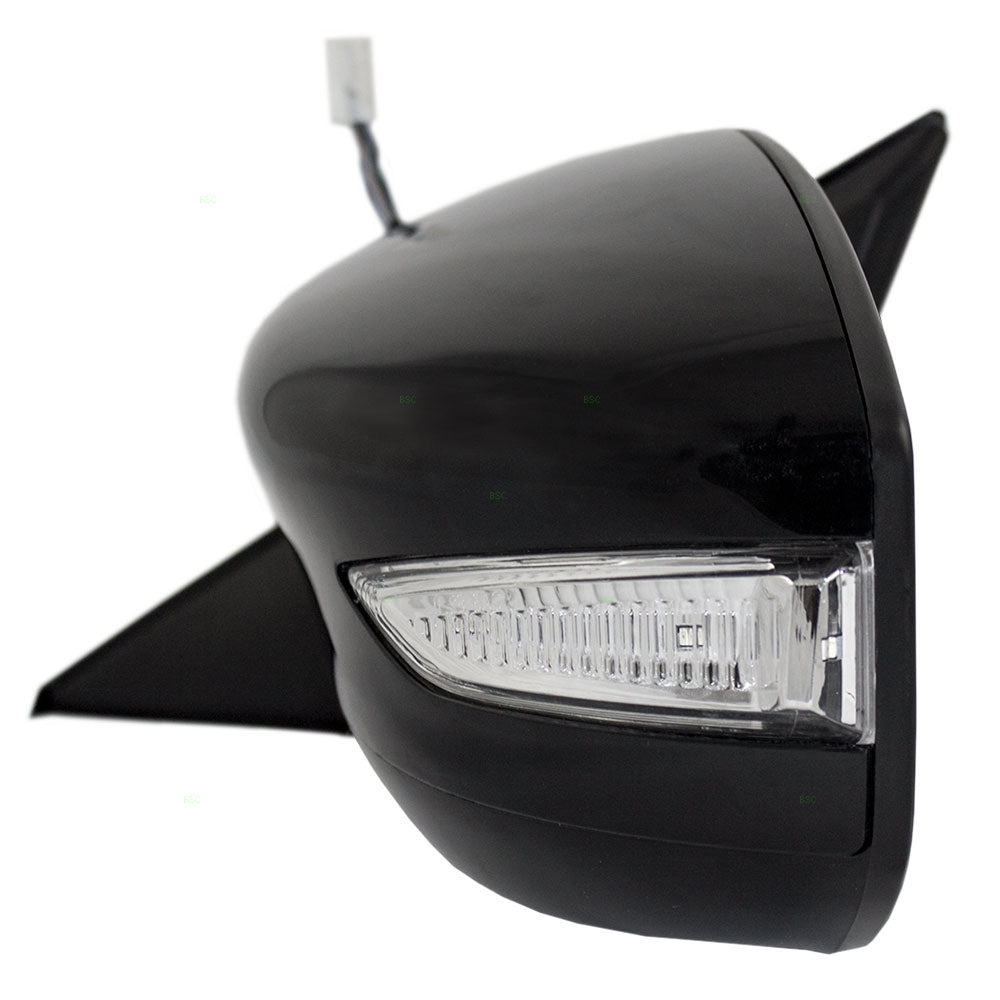 Drivers Power Side View Mirror Heated Signal Ready-to-Paint Compatible with 13-17 Altima Sedan 96302-3TH3A