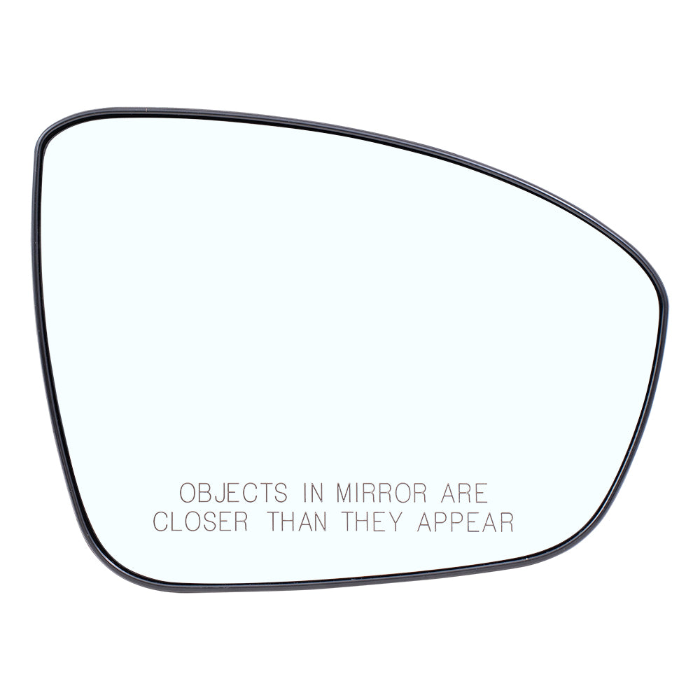 Brock Replacement Driver and Passenger Side Mirrors Glass & Base with Heat Compatible with 2019 Altima