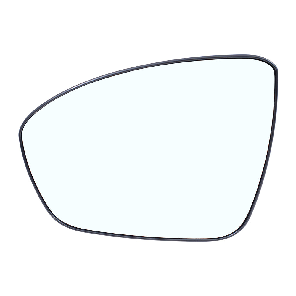 Brock Replacement Driver Side Mirror Glass & Base without Heat Compatible with 2019 Altima