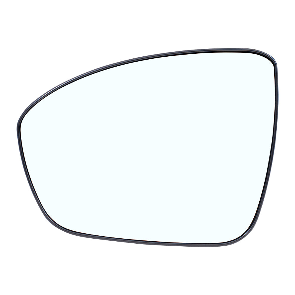 Brock Replacement Driver Side Mirror Glass & Base without Heat Compatible with 2019 Altima