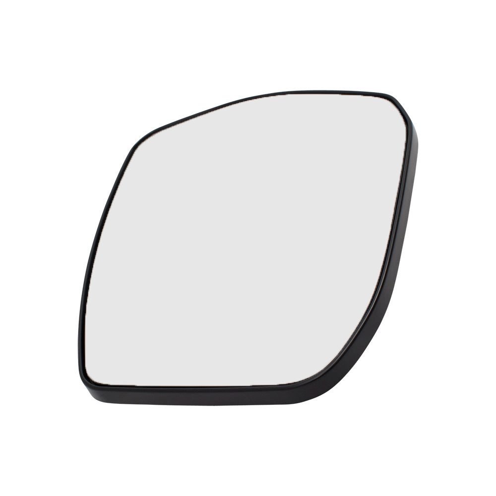 Brock Aftermarket Replacement Driver Left Mirror Glass And Base Without Heat Compatible With 2013-2018 Nissan Altima Sedan With Signal Light On Mirror Housing