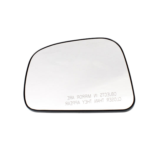 Brock Replacement Driver Door Mirror Glass with Base Compatible with 2007 2008 2009 2010 2011 2012 Versa