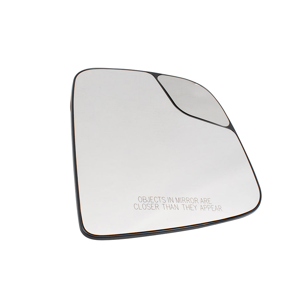 Brock Replacement Passengers Side View Right Spotter Mirror Glass & Base Heated Compatible with 13-18 NV200 & 15-18 City Expresss 19317312 963653LM1B