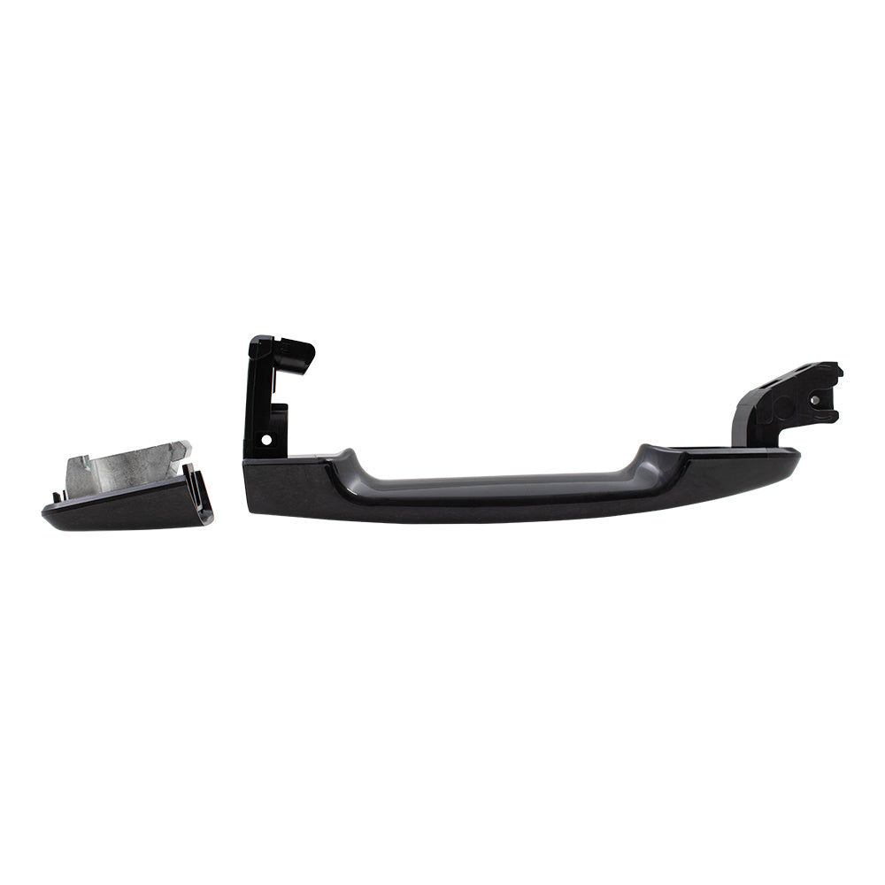 Brock Replacement Driver Outside Door Handle Front with Keyhole compatible with 05-14 Frontier Truck