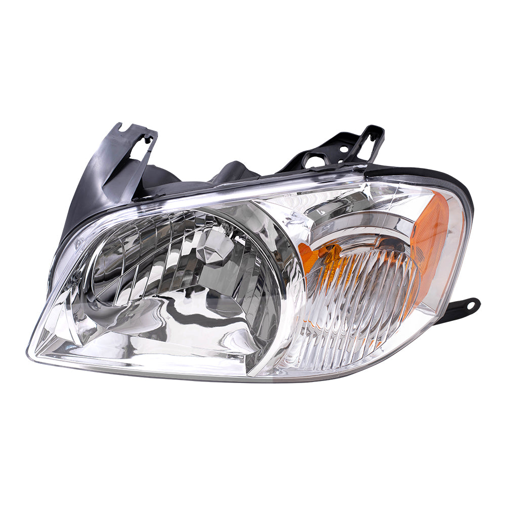 Brock Replacement Drivers Headlight Headlamp Compatible with 2005-2006 Tribute SUV EF9151040E