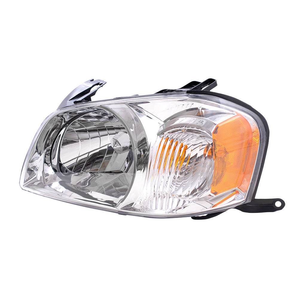 Brock Replacement Drivers Headlight Headlamp Compatible with 2005-2006 Tribute SUV EF9151040E