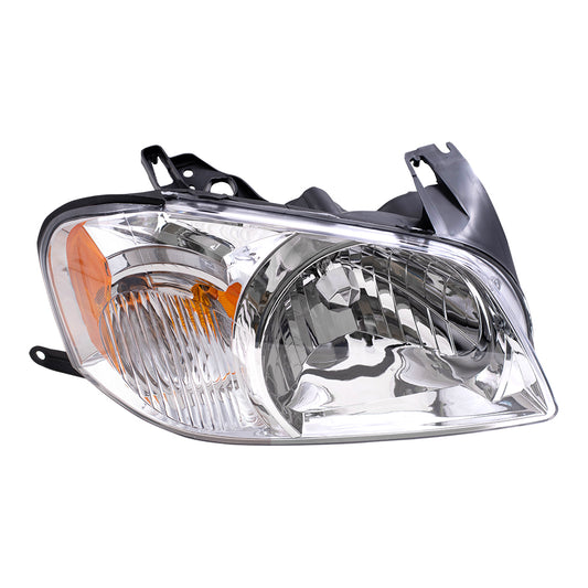 Brock Replacement Passengers Headlight Headlamp Compatible with 2005-2006 Tribute SUV EF9151030E