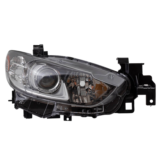 Brock Replacement Passengers Halogen Combination Headlight Headlamp Compatible with GMP2510K0