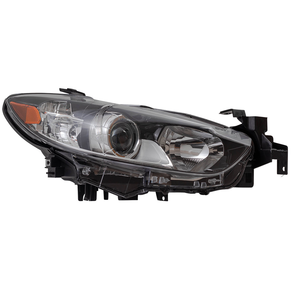 Brock Replacement Passengers Halogen Combination Headlight Headlamp Compatible with GMP2510K0