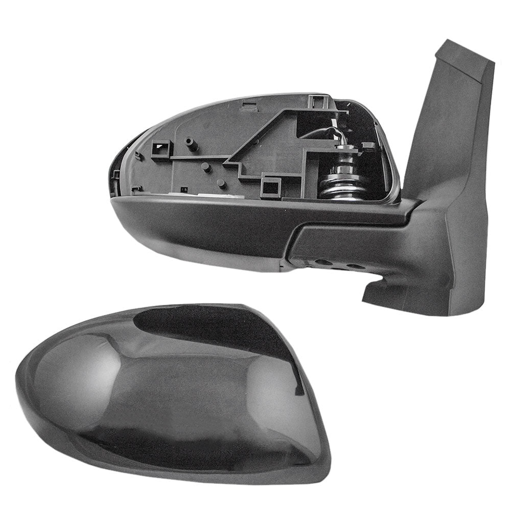 Passengers Power Side View Mirror Replacement for Mazda DR616912ZB