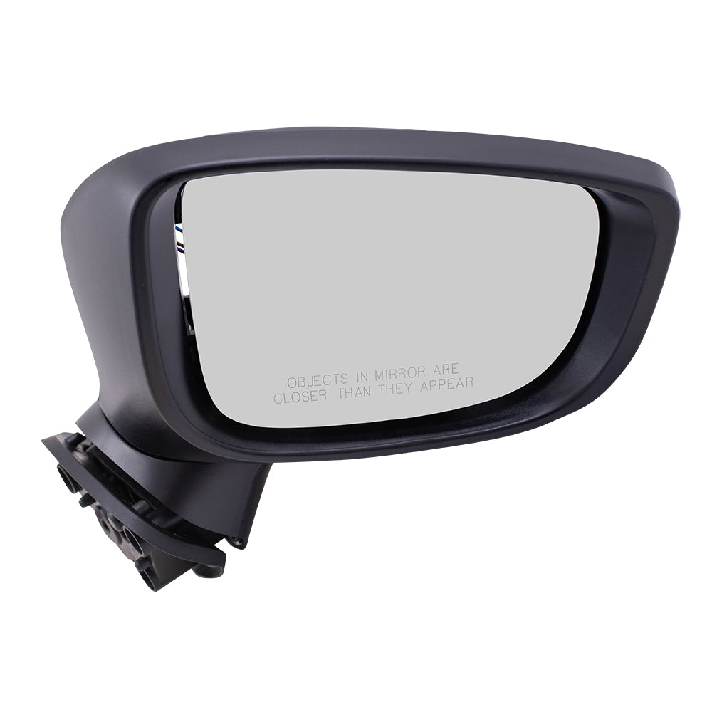 Replacement Set Driver and Passenger Power Side Mirrors Compatible with 2017-2018 Mazda3 Japan