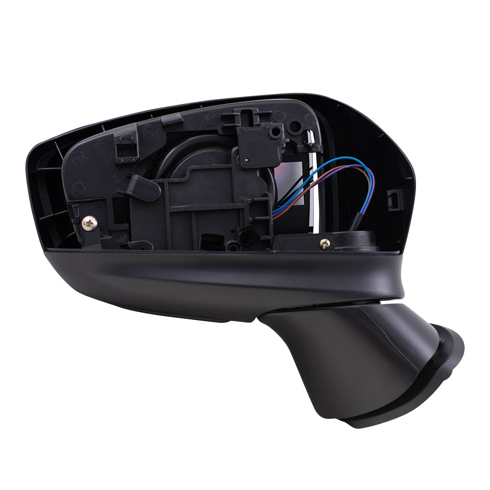 Replacement Set Driver and Passenger Power Side Mirrors Compatible with 2017-2018 Mazda3 Japan