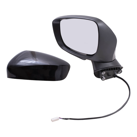 Replacement Driver Power Side Door Mirror Compatible with 2016 2017 2018 2019 CX-3 GT GX GS