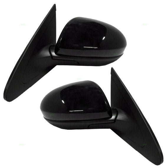 Driver and Passenger Power Side View Mirrors Heated Replacement for Mazda 3 Mazda3 BBM56918ZL BBM56912ZL