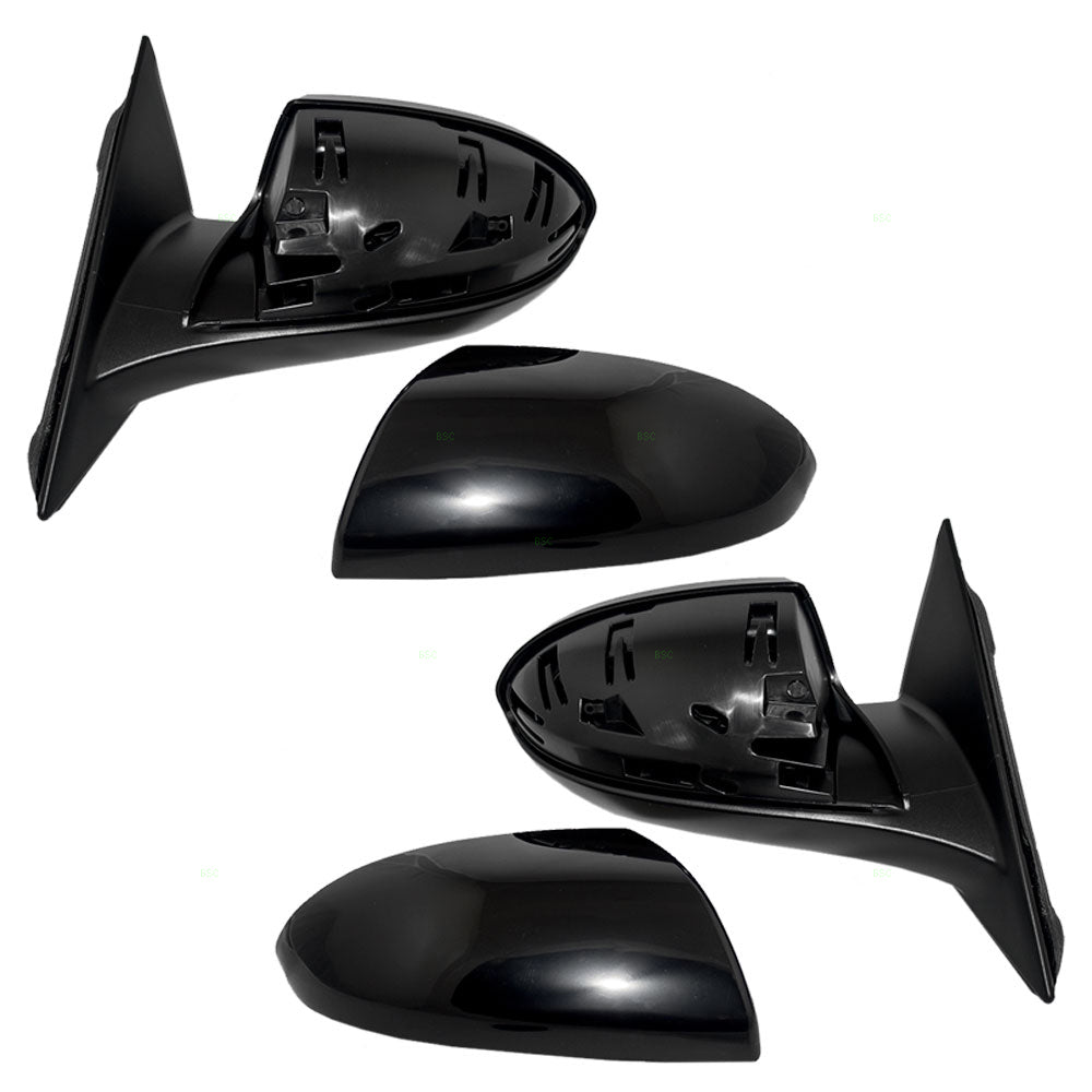 Driver and Passenger Power Side View Mirrors Heated Replacement for 2009-2013 Mazda 6 Mazda6 GEA3-69-18Z GEA3-69-12Z