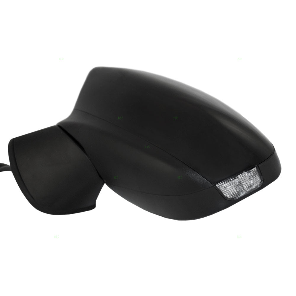 Drivers Power Side View Mirror Heated Signal Ready-to-Paint Replacement for Mazda GHP9-69-181E