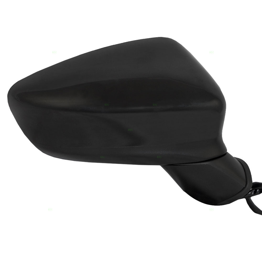 Passengers Power Side View Mirror Heated Signal Ready-to-Paint Replacement for Mazda GHP9-69-121E