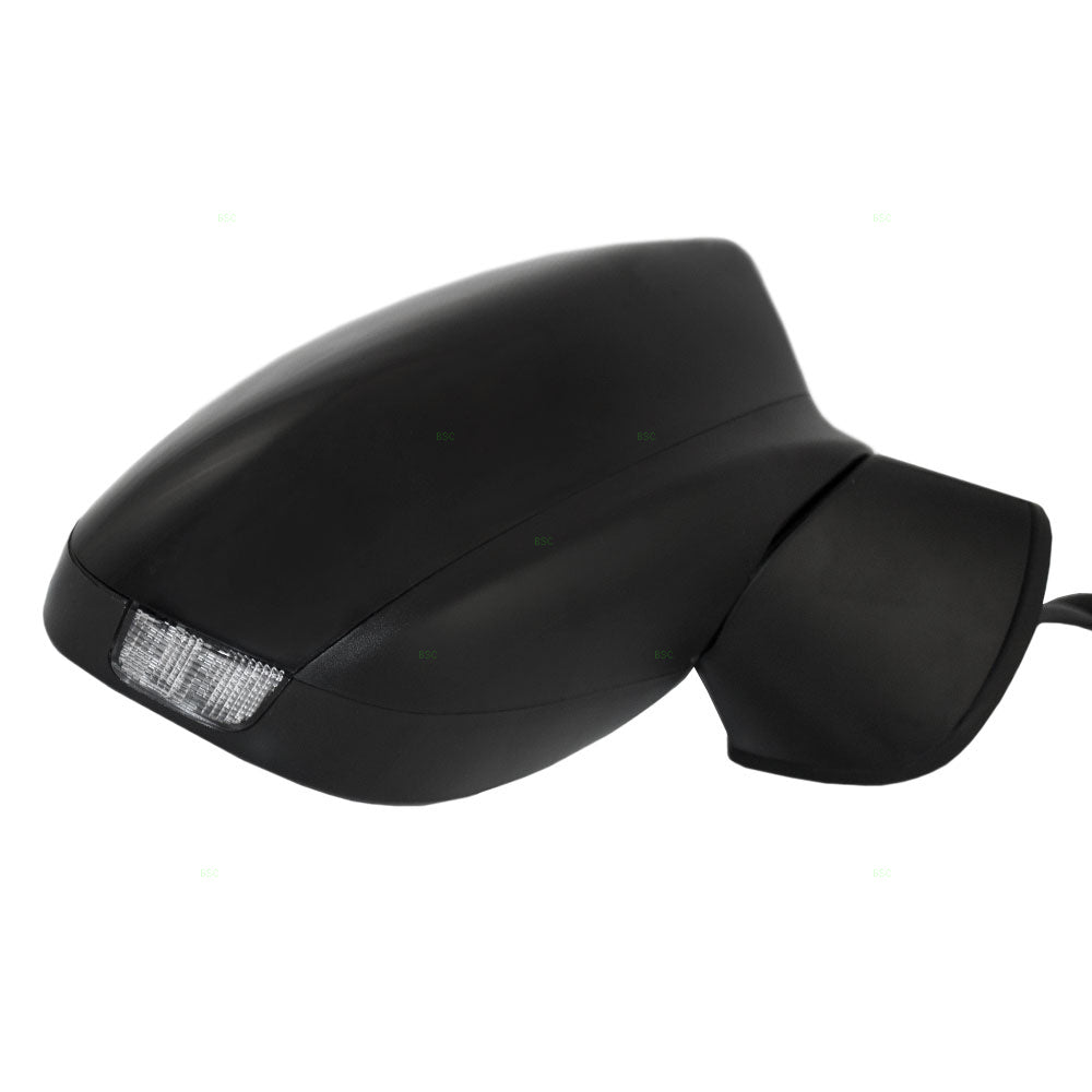 Passengers Power Side View Mirror Heated Signal Ready-to-Paint Replacement for Mazda GHP9-69-121E