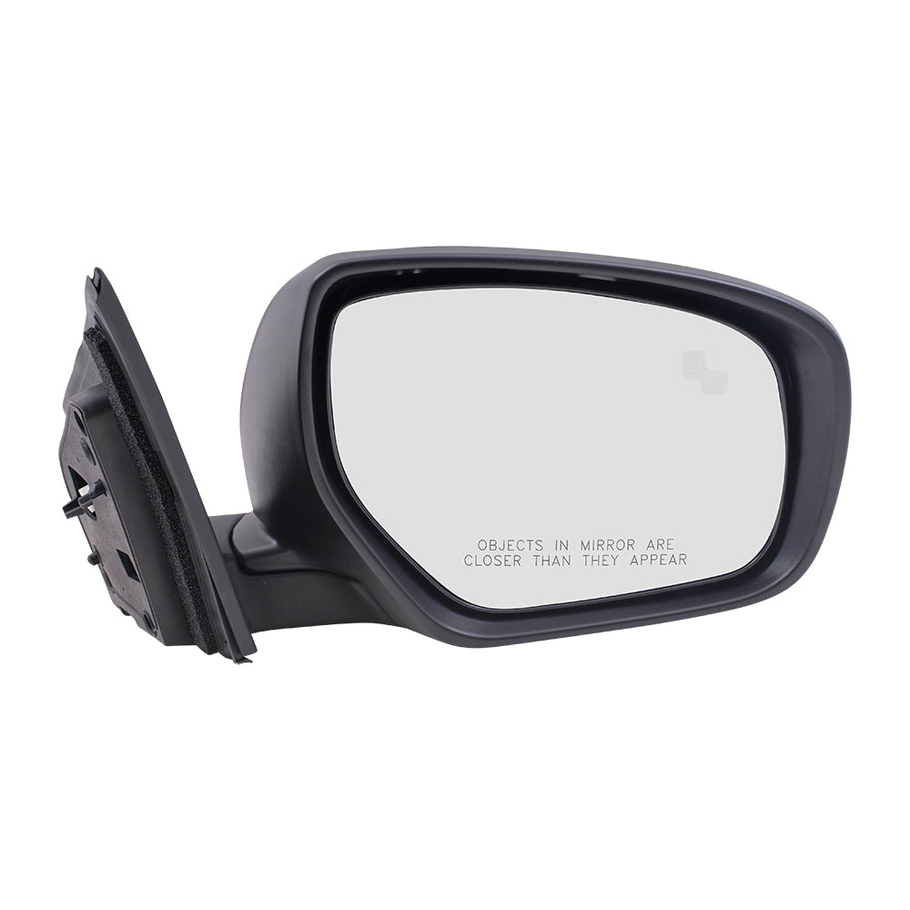 Replacement Passengers Power Mirror Paint to Match w/ Heat Signal BSD Compatible with 13 CX-9 TK21-69-12ZA