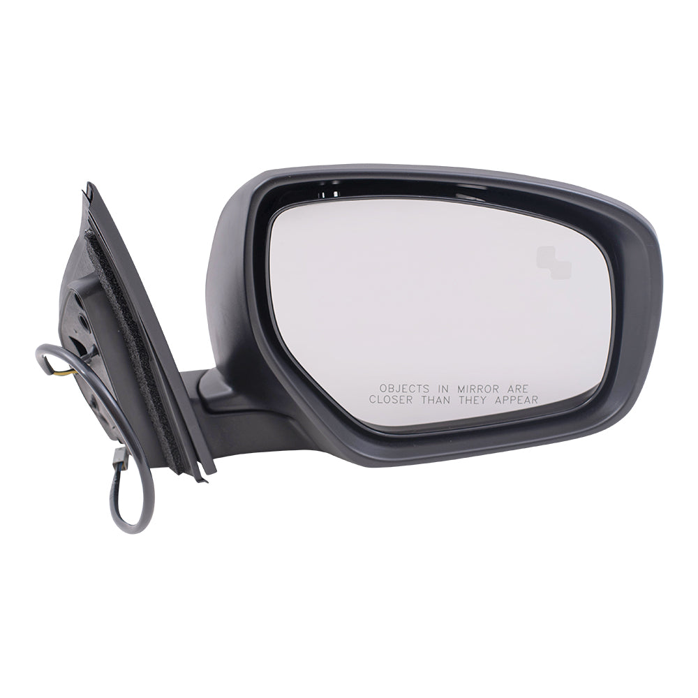 Replacement Drivers and Passengers Set Power Mirror Paint to Match w/ Heat Signal BSD Compatible with 13 CX-9