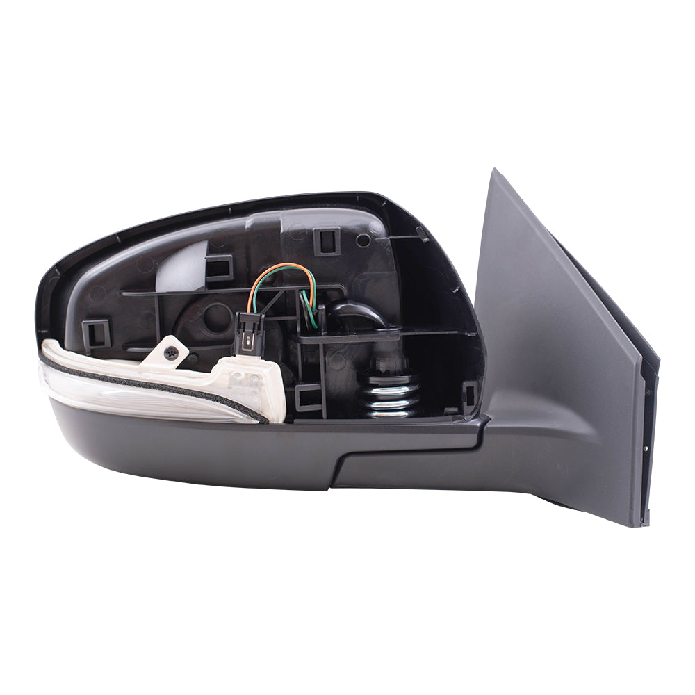 Replacement Drivers and Passengers Set Power Mirror Paint to Match w/ Heat Signal BSD Compatible with 13 CX-9