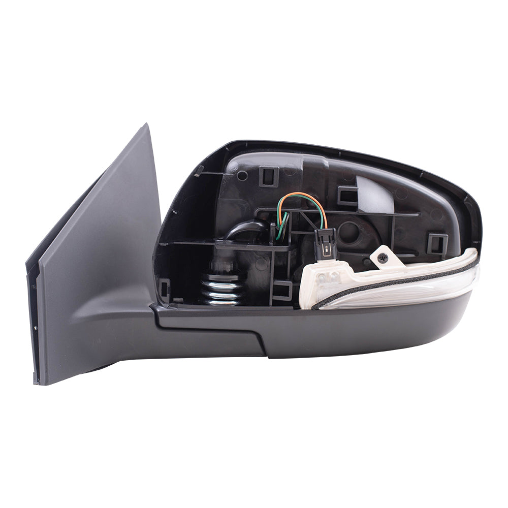 Replacement Drivers Power Mirror Assembly w/ Heat Signal BSD Memory Auto Tilt Compatible with 13 CX-9