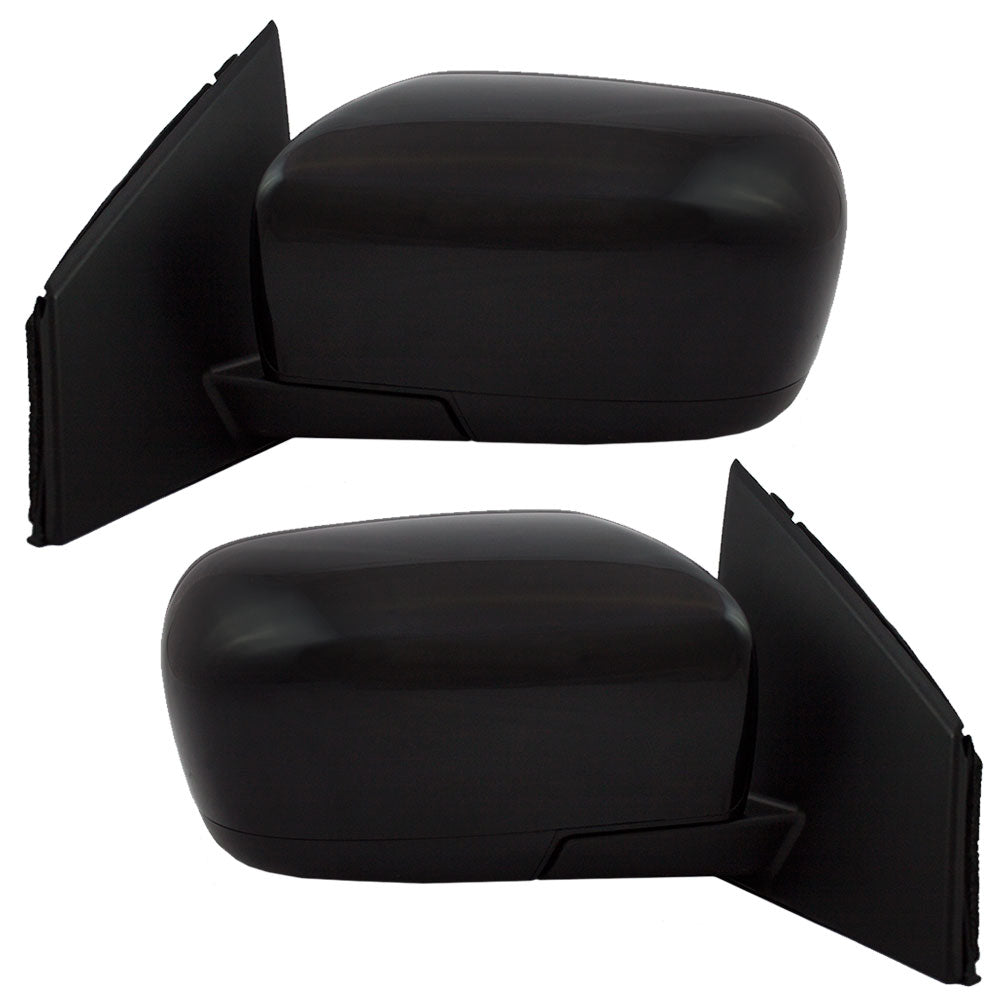 Driver and Passenger Power Side View Mirrors Replacement for Mazda SUV TD11-69-180N-PZ TD11-69-120J-PZ