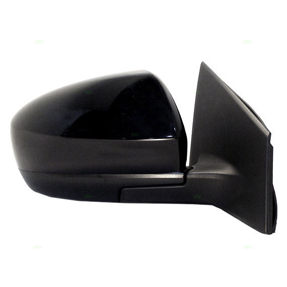 Passengers Power Side View Mirror with Flat Glass Ready-to-Paint Replacement for Mazda SUV TE69-69-12ZG