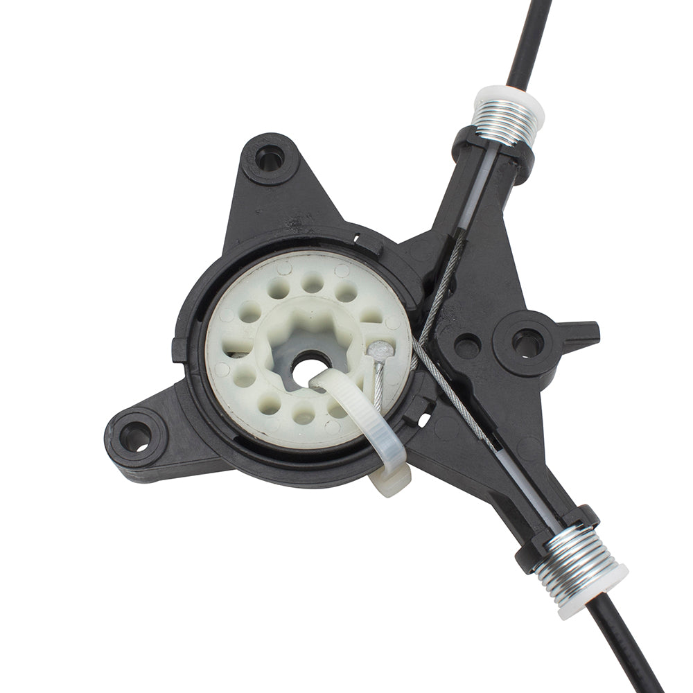 Brock Replacement Passengers Front Power Window Lift Regulator Compatible with 07-15 CX-9 TD1172590A 752-858384947