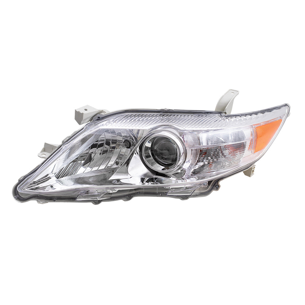 Brock Replacement Drivers Headlight Headlamp with Clear Lens Compatible with Camry 81150-06500