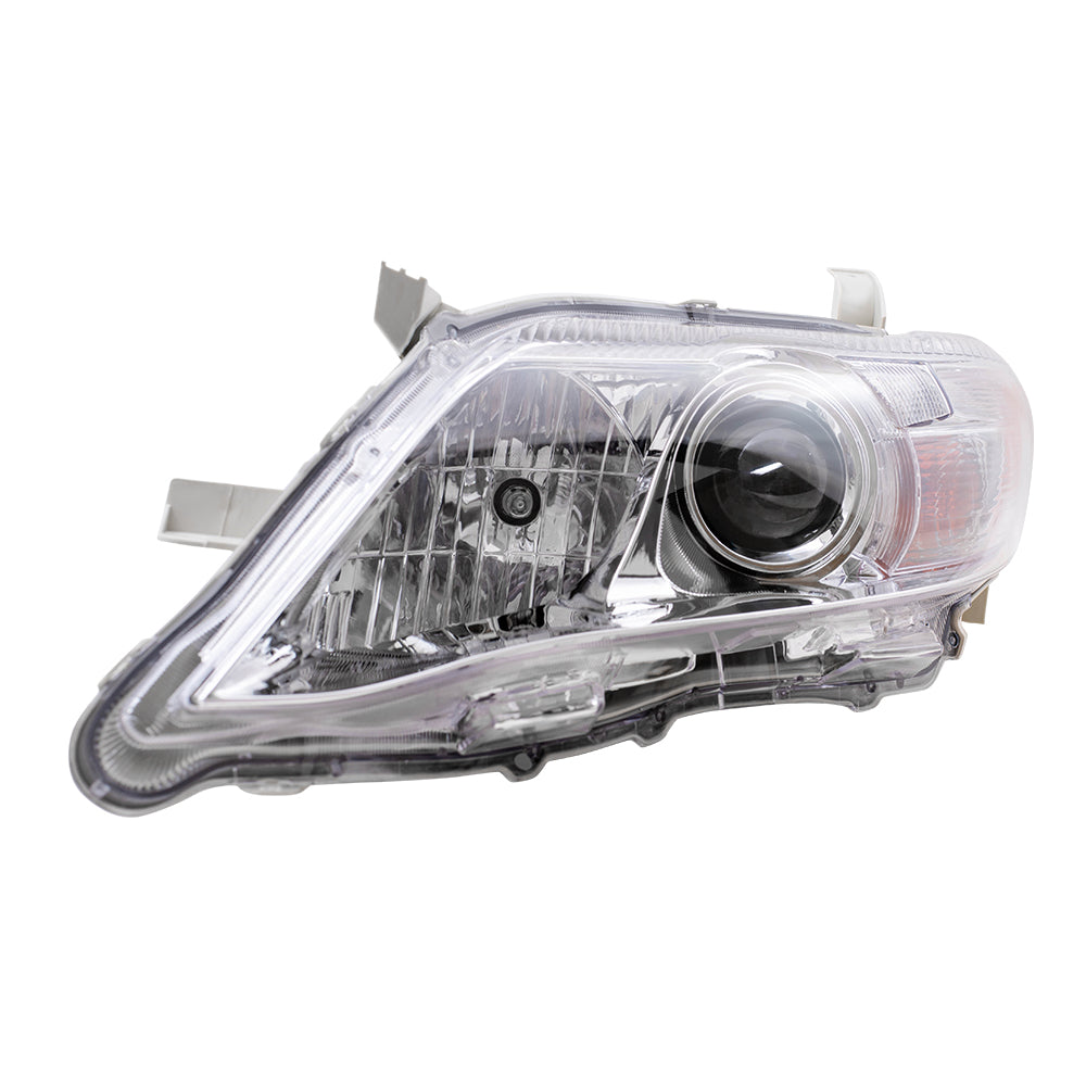 Brock Replacement Drivers Headlight Headlamp with Clear Lens Compatible with Camry 81150-06500