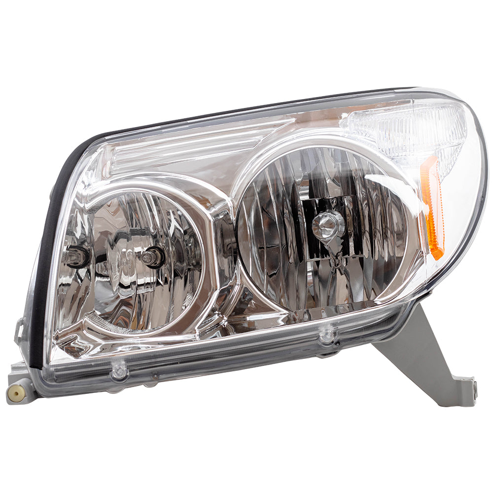 Brock Replacement Drivers Headlight Headlamp Compatible with 2003-2005 4Runner 81170-35400