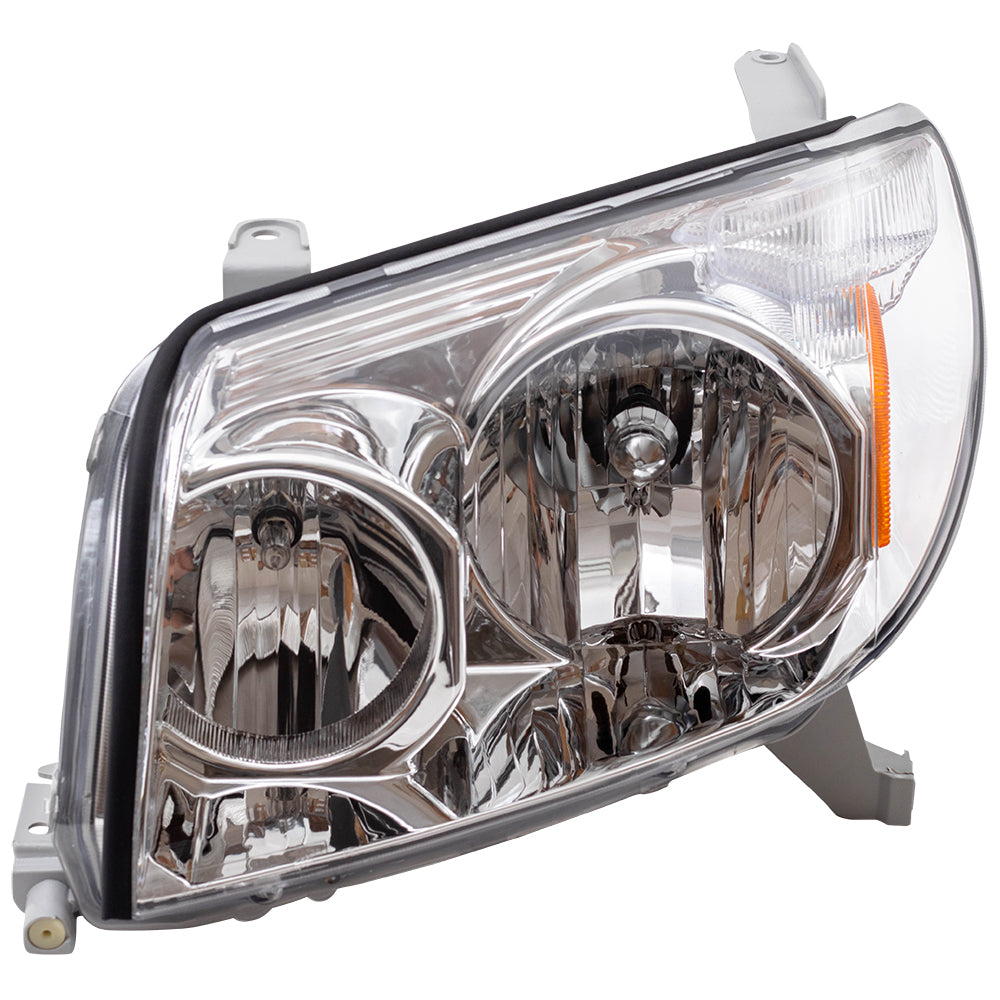 Brock Replacement Drivers Headlight Headlamp Compatible with 2003-2005 4Runner 81170-35400