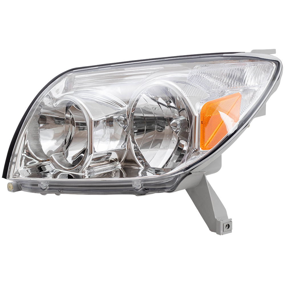 Brock Replacement Drivers Headlight Headlamp Compatible with 2003-2005 4Runner 81170-35400