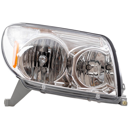 Brock Replacement Passengers Headlight Headlamp Compatible with 2003-2005 4Runner 81130-34520