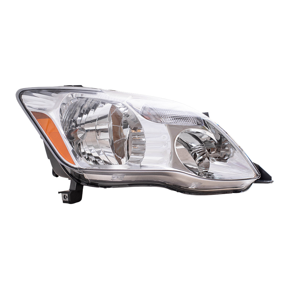 Brock Replacement Passengers Halogen Headlight Headlamp Compatible with 2005-2007 Avalon 81110-AC050