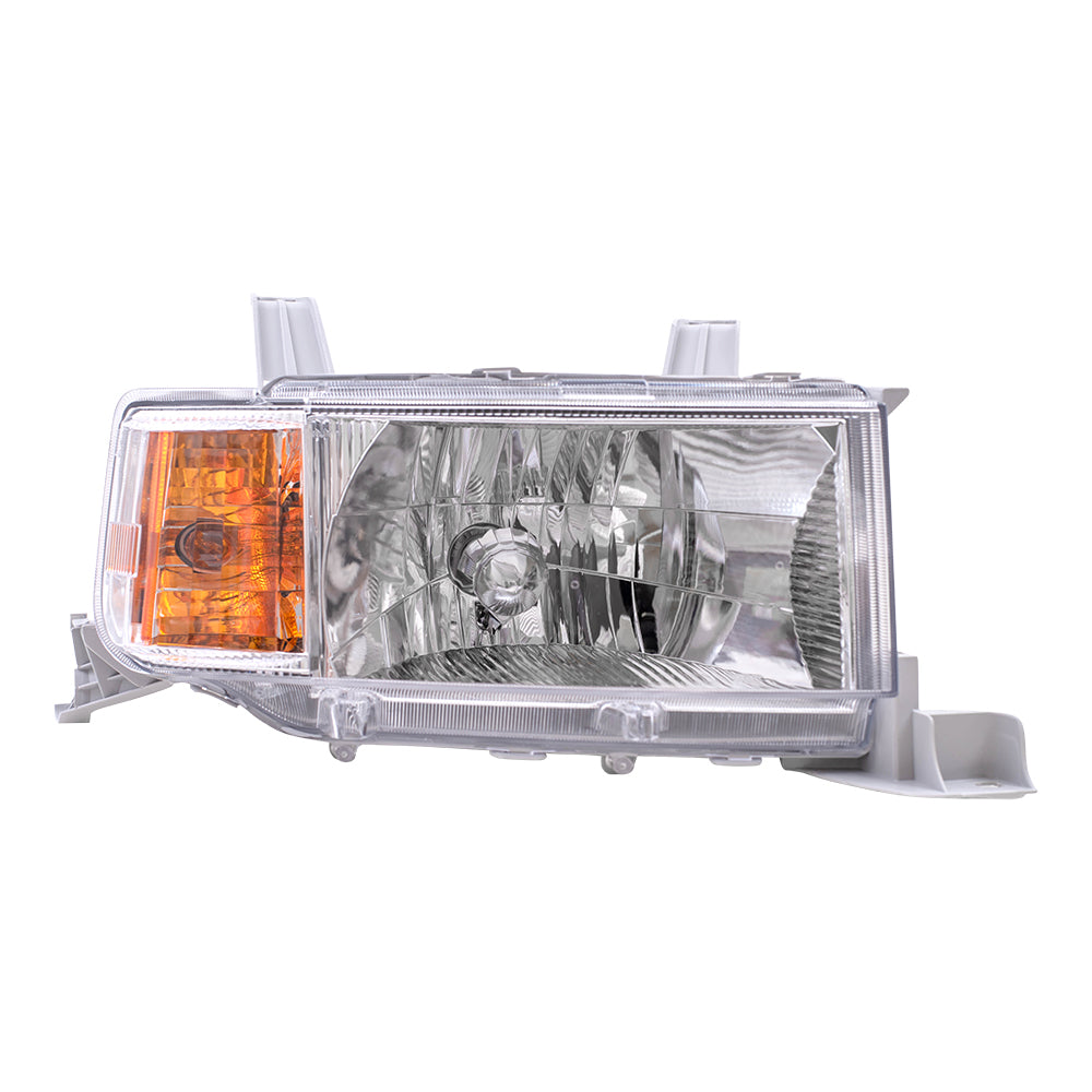 Brock Replacement Passengers Headlight Headlamp Lens Compatible with 2004-2006 xB 81130-52440