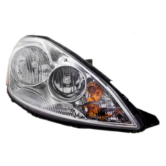 Brock Replacement Passengers Halogen Headlight Headlamp Compatible with 2006-2010 Sienna Van 81110-AE030